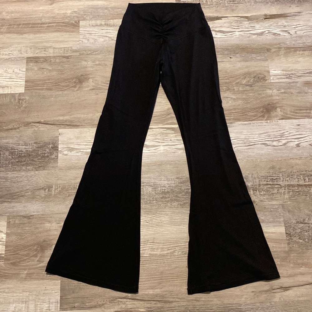 Aerie Black Spandex Flair Legging